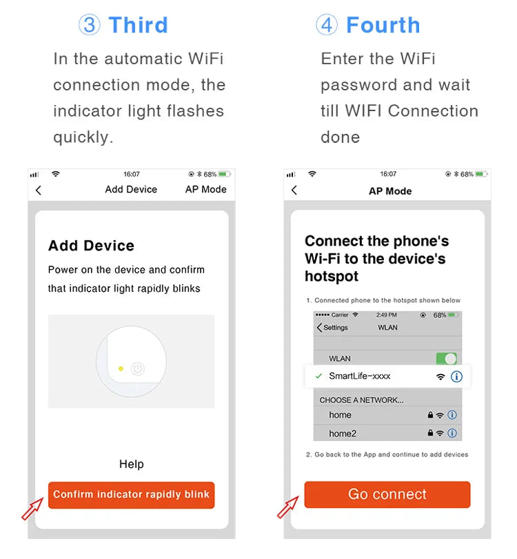 Tuya WiFi Smart Smoke Detector – Fire Alarm System for Home Safety | Wireless