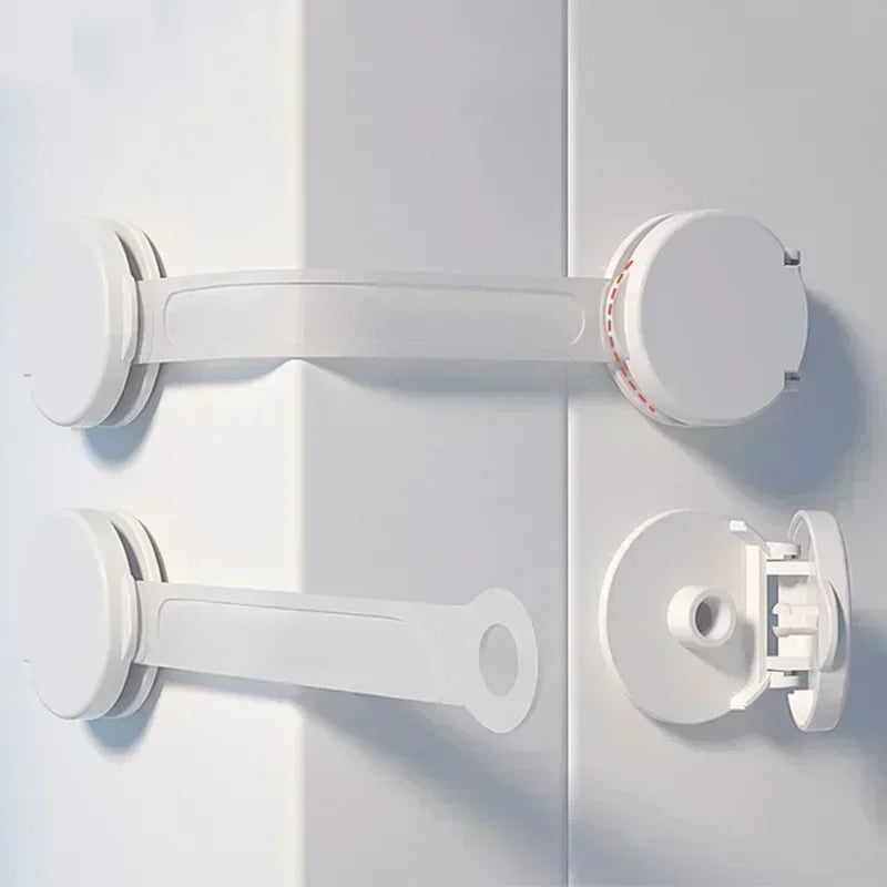 2/5PCS Baby Safety Cabinet Locks – Childproof Drawer & Door Latches