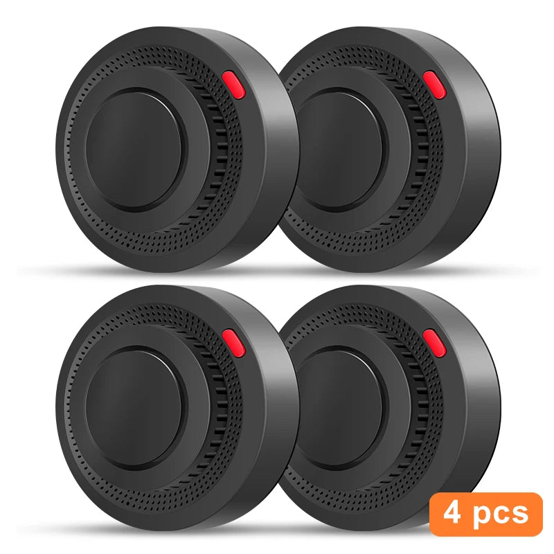 Tuya WiFi Smart Smoke Detector – Fire Alarm System for Home Safety | Wireless