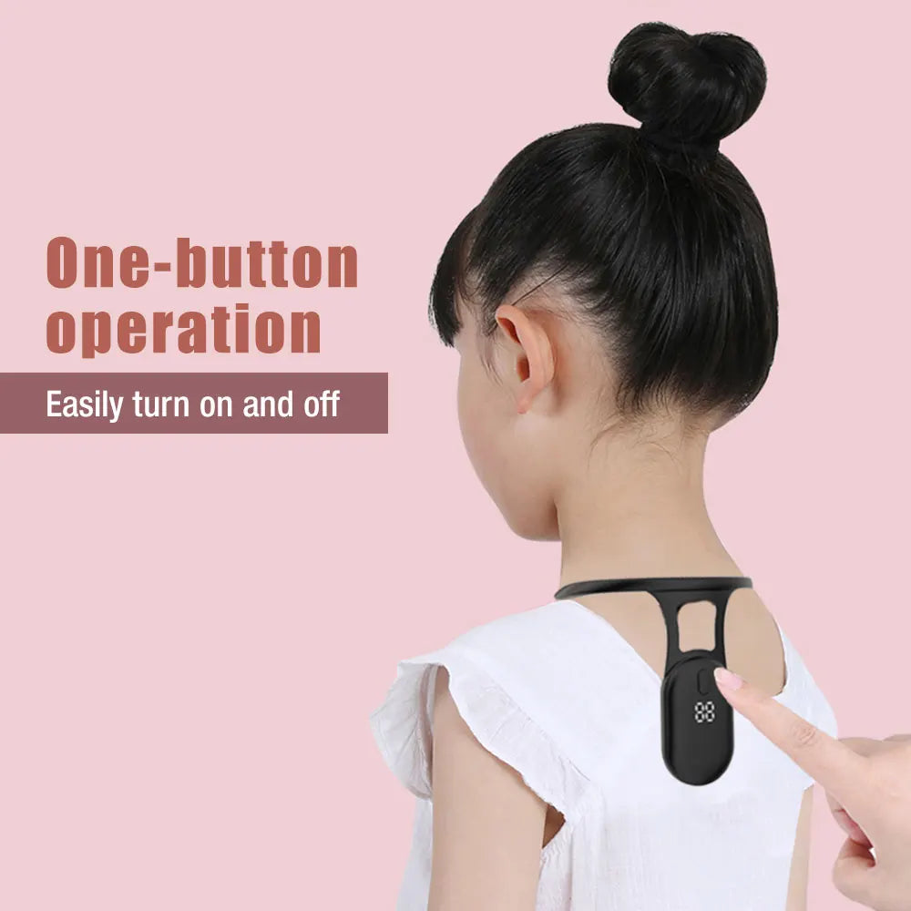 Smart Posture Corrector Device – Invisible Back Support Trainer with Real-Time Reminder