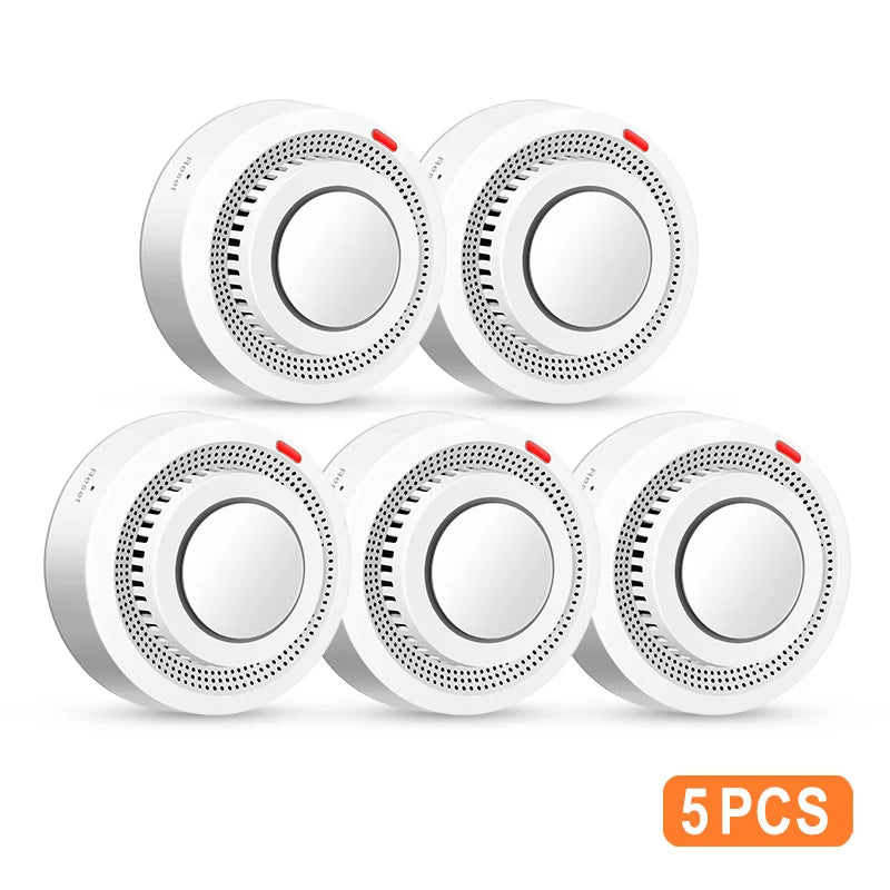 Tuya WiFi Smart Smoke Detector – Fire Alarm System for Home Safety | Wireless