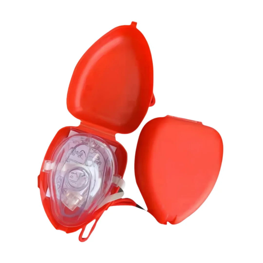 CPR Pocket Resuscitator Mask – Emergency First Aid Oxygen Mask for Adults & Children