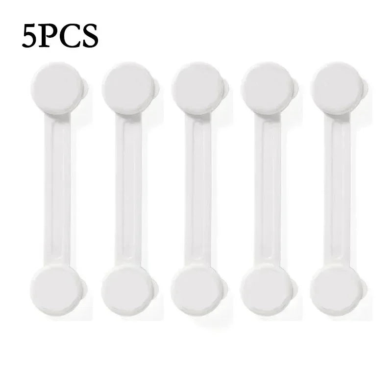 2/5PCS Baby Safety Cabinet Locks – Childproof Drawer & Door Latches