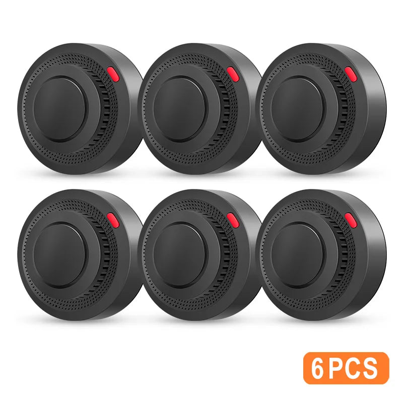Tuya WiFi Smart Smoke Detector – Fire Alarm System for Home Safety | Wireless