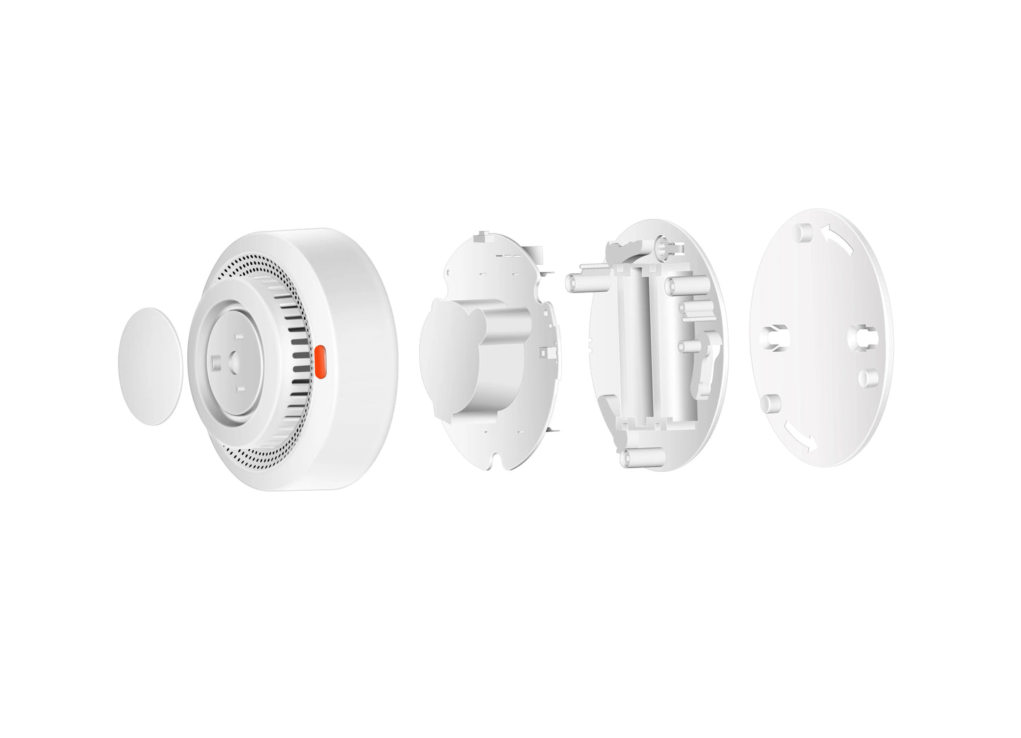Tuya WiFi Smart Smoke Detector – Fire Alarm System for Home Safety | Wireless