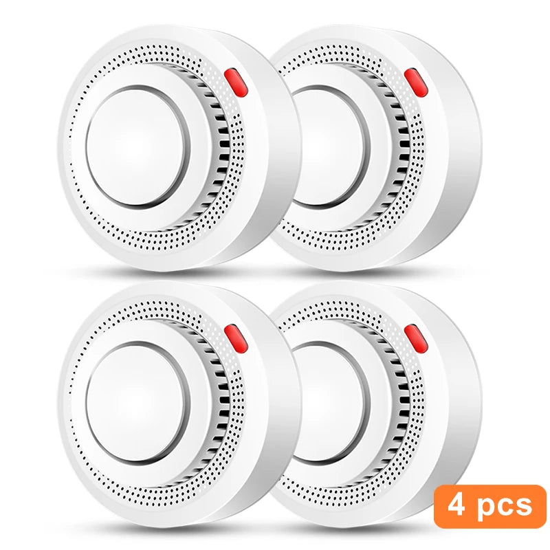 Tuya WiFi Smart Smoke Detector – Fire Alarm System for Home Safety | Wireless