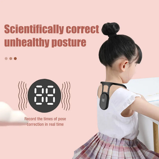 Smart Posture Corrector Device – Invisible Back Support Trainer with Real-Time Reminder
