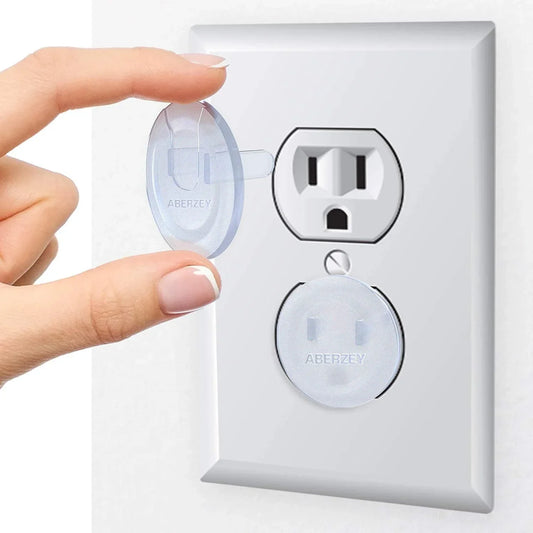 10PCS Baby Safety Outlet Covers – American Standard Plug Protectors